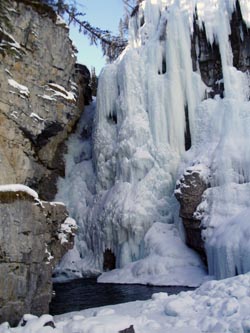 Upper Falls Johnstone Canyon, Banff