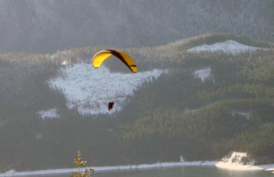 Paragliding at Revelstoke Mountain Resort