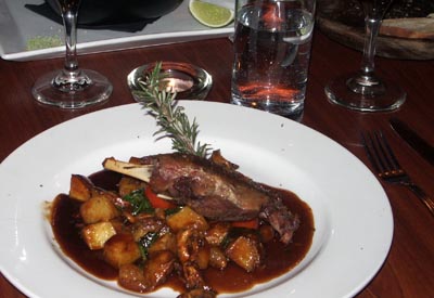 Lamb Shank from the Last Drop in Revelstoke