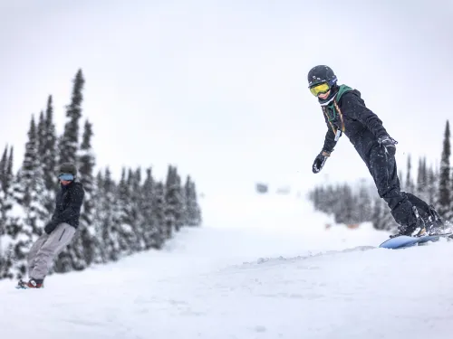 Smithers Hudson Bay Mountain snowboarding