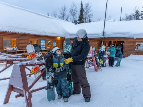 Whispering Pines Ski Area Clear Hills County AB Paul Lavoie