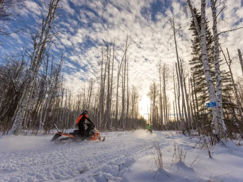 Fox Creek AB Golden Triangle snowmobile Paul Lavoie SnowSeekers