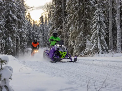 Whitecourt AB snowmobiling Golden Triangle Paul Lavoie