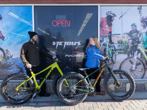 Hinton Vicious Cycle fat bike rentals #SkiNorthAB