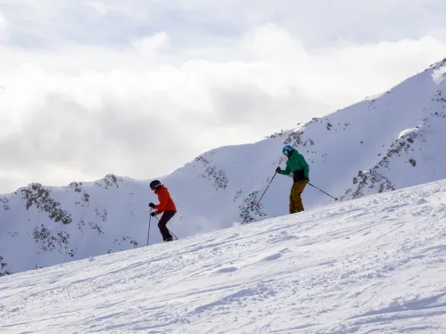 Jasper Marmot Albert #SkiNorthAB skiing 