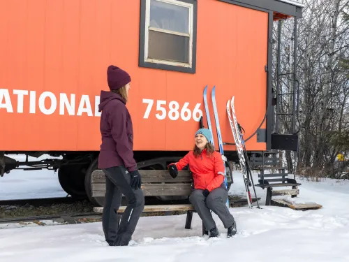 Vermilion Provincial Park Alberta Nordic cross-country skiing Paul Lavoie