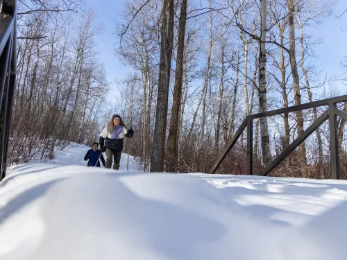 Vermilion Alberta #SkiNorthAB Cross Country Skiing 