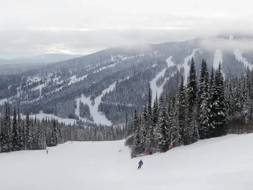 mountain at Sun Peaks