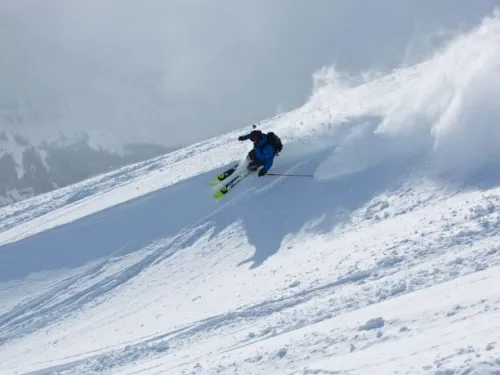 Powder Skiing