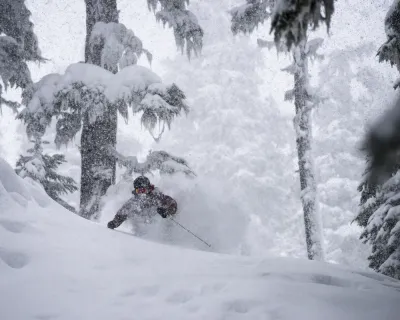 Skiing in Western Canada