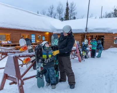 Whispering Pines Ski Area Clear Hills County AB Paul Lavoie