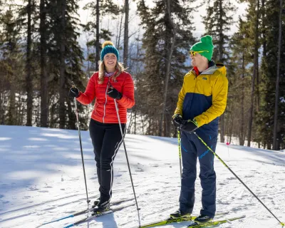 Nordic skiing Grande Cache AB Paul lavoie