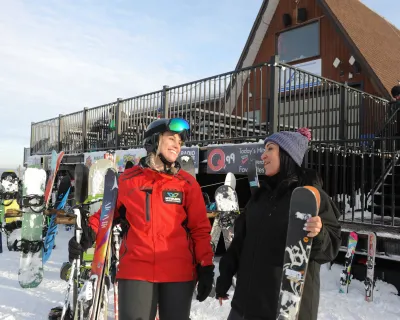 Spring skiing #SkiNorthAB Alberta