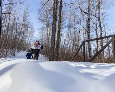 Vermilion Alberta #SkiNorthAB Cross Country Skiing 