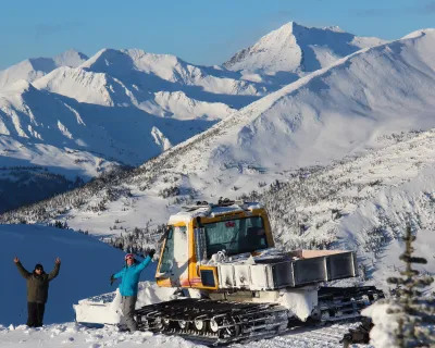 Backcountry skiing