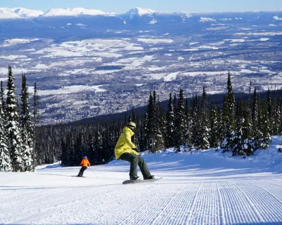 Skiing Hudson Bay