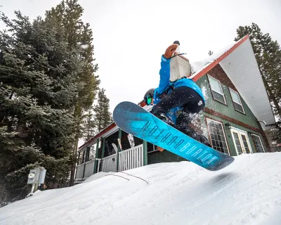 Spring skiing at Castle Mountain AB