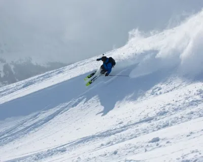 Powder Skiing