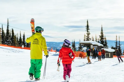 Ski lessons at Hudson Bay Mountain Resort Marty Clemens Smithers BC