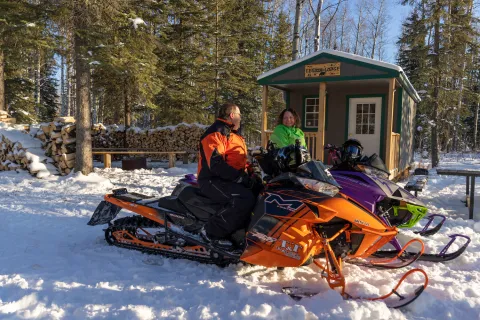 Fox Creek AB Golden Triangle snowmobile Paul Lavoie SnowSeekers