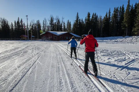 Hinton AB Nordic Centre #SkiNorthAB Cross Country Skiing