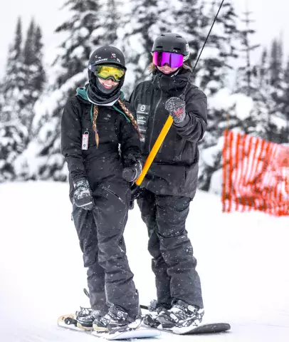 	Hudson Bay Mountain British Columbia Snow Board