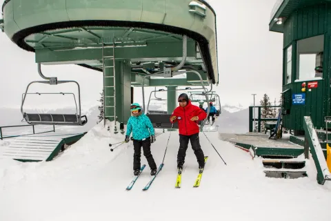 NextStep ski program Marmot Basin 