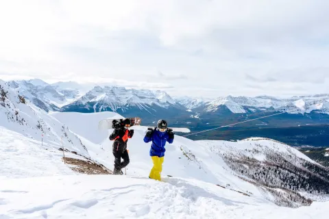 Lake Louise Alberta #NewSkiAB snowboarding lessons