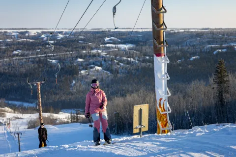 Fairview ski hill, Alberta