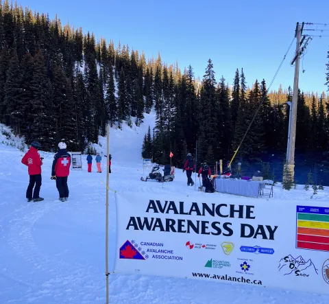 Marmot Basin Avalanche Awareness Day 2023 Jeremy Derksen