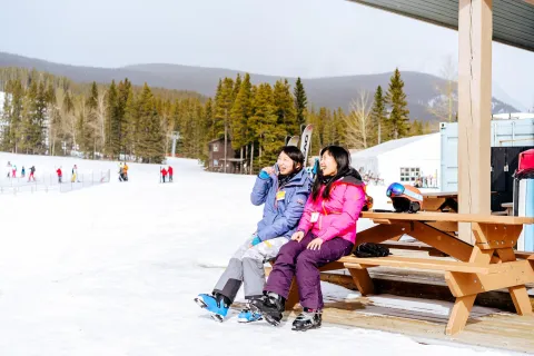 Nakiska Alberta #NewSkiAB ski lessons