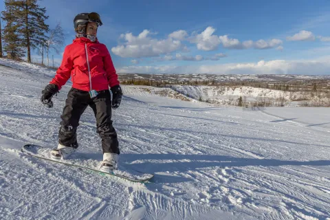 Peace River AB #SkiNorthAB snowboarding Misery Mountain