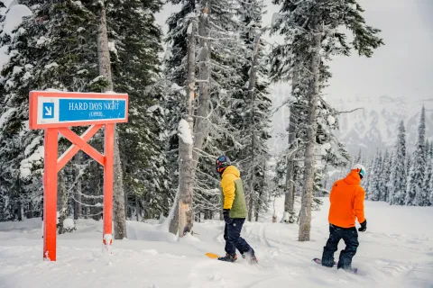 Black Forest upper mountain Powder King BC