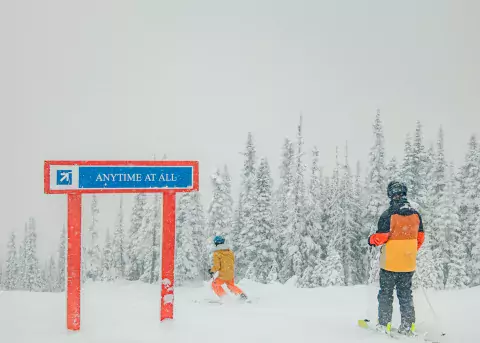 Powderking BC Anytime at all Ember Harper Snowseekers 