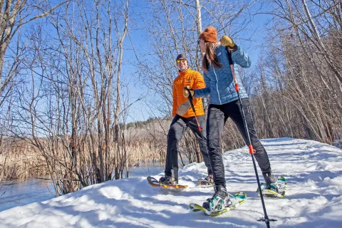 Snowshoeing Quesnel BC Bonnie Grenon