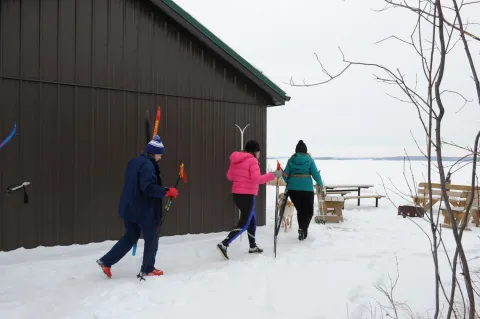 Lac La Biche Nordic Skiing Sir Winston Churchill Provincial Park 