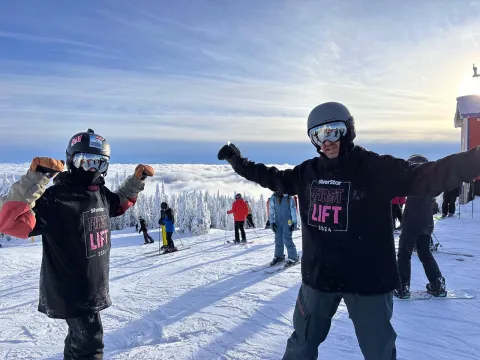 First lift of 2024 at SilverStar