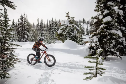 Fat Biking Smithers BC Marty Clemens