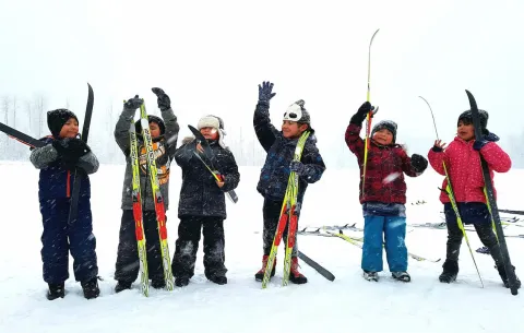 Spirit North Cross Country Skiing Indigenous Youth