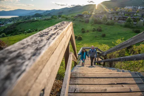 Vernon British Columbia Rocky Ridge Viewpoint 