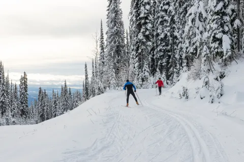 Silverstar skiing