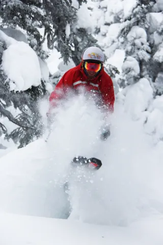 Skiing at Powder King