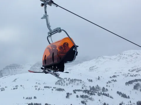 Sunshine village chair