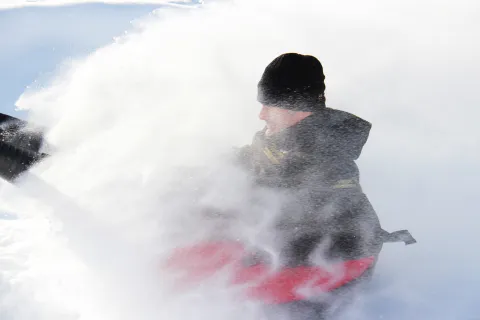 Tubing in Barkerville